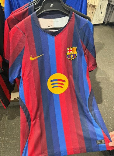 Barcelona 26/27 Home - Lamine Yamal - Embroidered