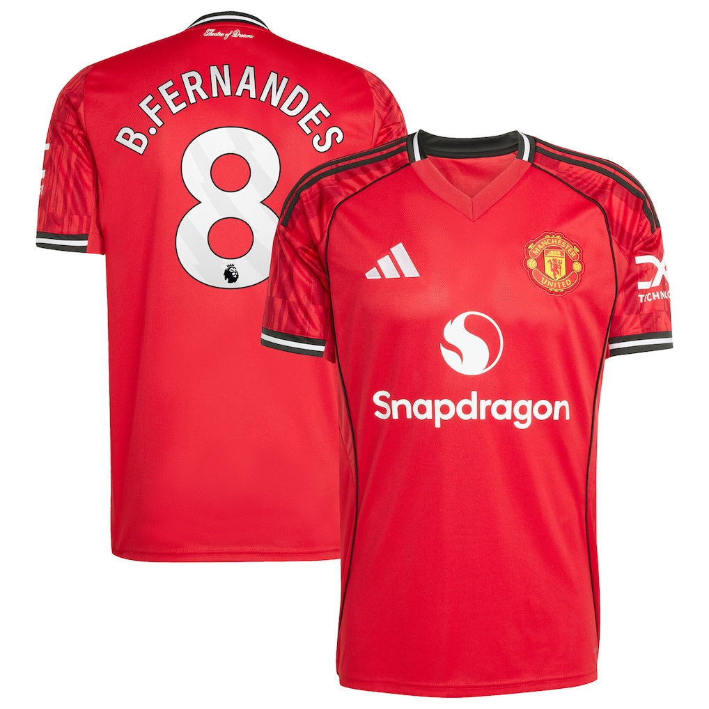 Manchester United 26/27 Home - B.FERNANDES - Embroidered