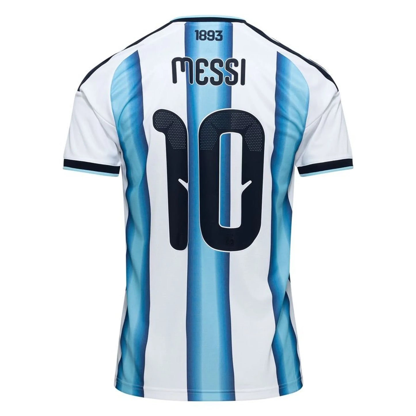 Argentina World Cup Home - Messi - Embroidered