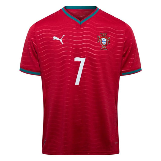 Portugal World Cup Home - Ronaldo - Embroidered