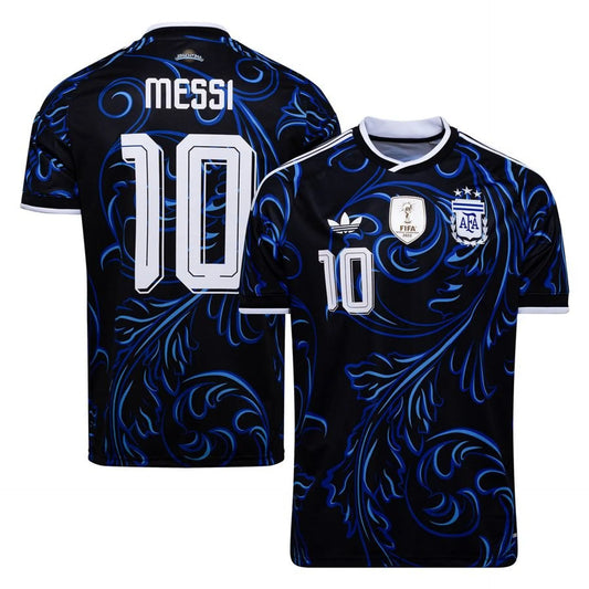 Argentina World Cup Away - Messi - Embroidered