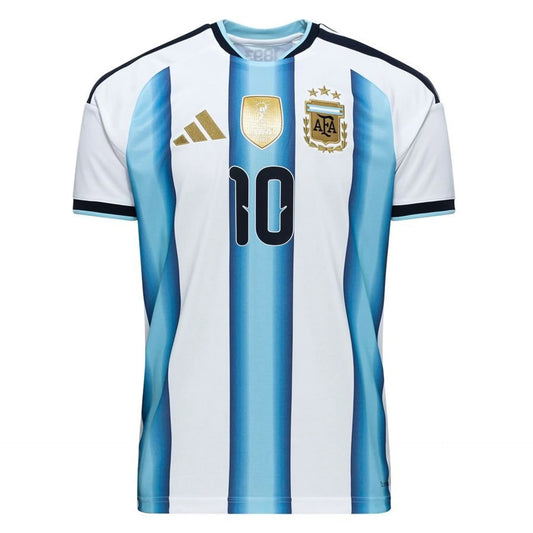 Argentina World Cup Home - Messi - Embroidered