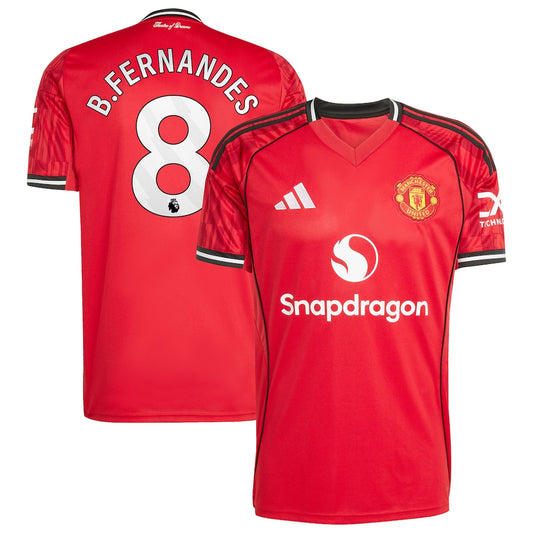 Manchester United 26/27 Home - B.FERNANDES - Embroidered