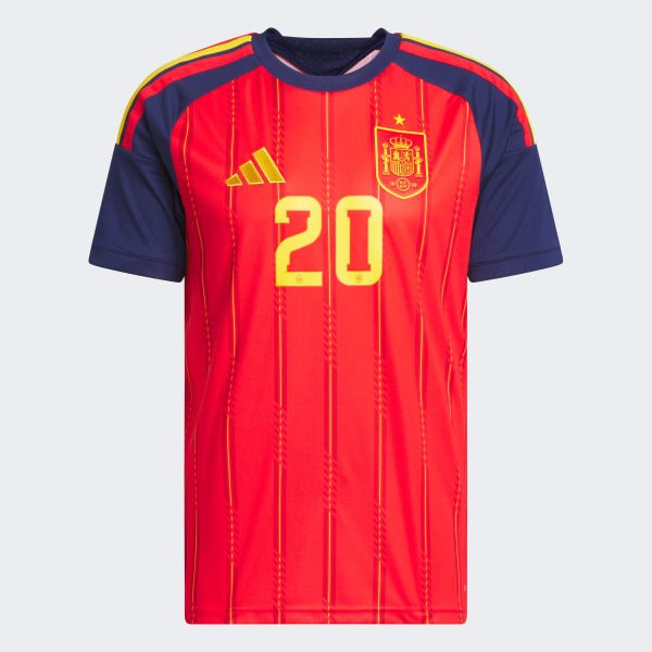 Spain World Cup Home - Pedri - Embroidered